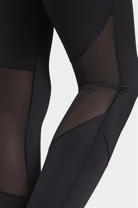 tights mesh einsätze damen adidas|Mesh.